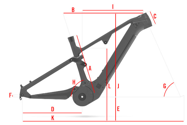 Rotwild R.T750 Tour Geometria